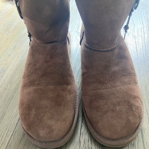 UGG Brown Suede Boots - Picture 3 of 6